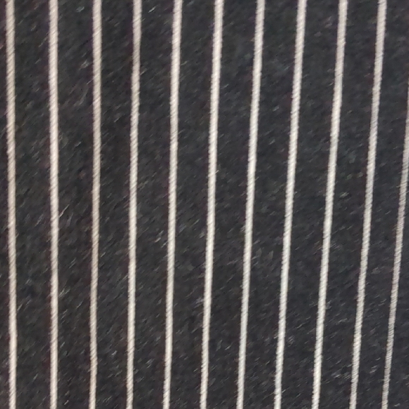 Divided Pants - Divided - Black & White Striped Velvet Pants - Sz 6